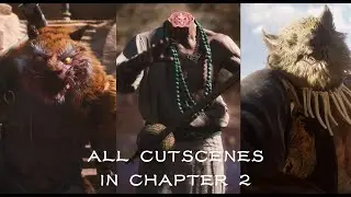 Black Myth: Wukong - All Cutscenes in Chapter 2 | Chinese Dub - English Sub