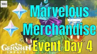 Genshin Impact EVENT Marvelous Merchandise Day 4 (Location, Materials, Reward)