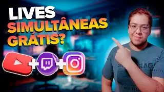Como fazer lives em Várias Plataformas ao mesmo tempo GRÁTIS!