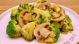 I eat and lose weight quickly. This broccoli is so delicious that I cook it every day! Recipe for