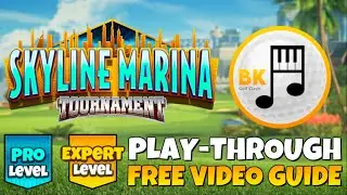 PRO & EXPERT PLAY-THROUGH | Skyline Marina Tournament | Golf Clash Guide