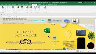 Excel to Tally Prime 3.0 Ecommerce Import | Ecommerce Data Import into Tally Prime 3.0 