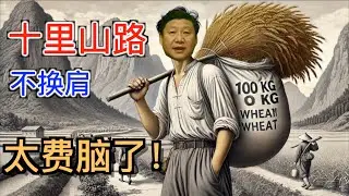 習主席『十里山路不換肩』太侮辱智商了！可還擋不住有人來洗地。科學論證習近平『十里山路不換肩』有多難？中國人真的好騙（第二集）！