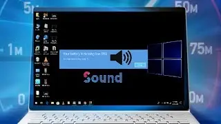 How to Change Low Battery Notification Sound in Windows 10