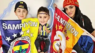 FENERBAHÇE VS GALATASARAY TAKAS CHALLENGE !!