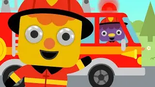 Here Comes The Fire Truck 🚒 | Ooh-wee-ooh! | Noodle & Pals