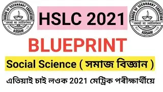 BLUEPRINT OF HSLC SOCIAL SCIENCE 2021