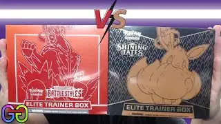 Shininng Fates ETB vs Battle Styles ETB - Pokemon TCG