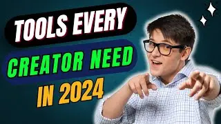 Tools Every VIDEO Content Creator MUST USE 😱