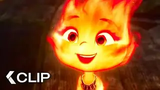 ELEMENTAL Movie Clip - “Baby Ember Plays With Her Dad” (2023) Pixar