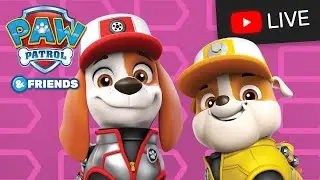 🔴 PAW Patrol BIG Truck Pups, Cat Pack, and more rescue episodes! - Cartoons for Kids Live Stream!