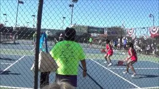 2014 Pickleball Nationals Women's Doubles - Shin/Ash vs Koch/Lemire