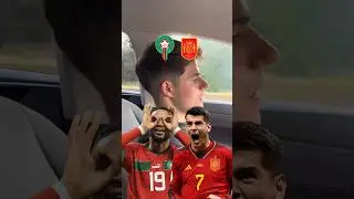 MARRUECOS VS ESPAÑA #marruecos🇲🇦🇪🇸españa #marruecos #españa #gavi #ferrantorres #pedri #futbol