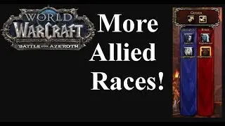 WoW-Legion-B4A-Allied Races New Character Models--Future Playable Races