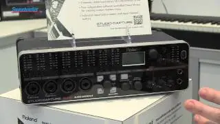 Roland Studio Capture USB Audio Interface Overview - Sweetwater Sound at Winter NAMM 2013
