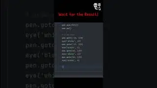 Lets use Python to make a Smiley face emoji 😄 🐍