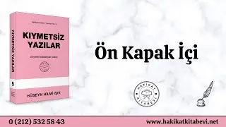 Ön Kapak İçi | Kıymetsiz yazılar