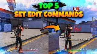 TOP 5 SetEdit Commands For 100% Headshot Rate 😍