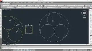 perintah circle di Autocad (membuat Lingkaran di Autocad)