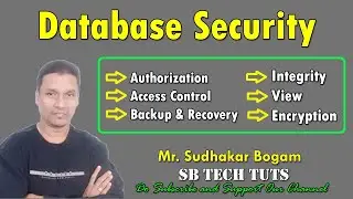 Database Security in DBMS | Database Management System | Telugu