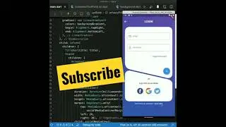 flutter dart ui login register form app design 