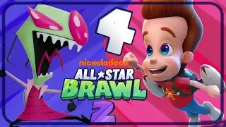 Nickelodeon All-Star Brawl 2 Walkthrough Part 4 (PS4) Jimmy Neutron / Zim