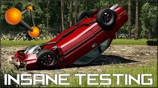 BeamNG Drive Insane Testing Map Update Crash Testing - Insanegaz