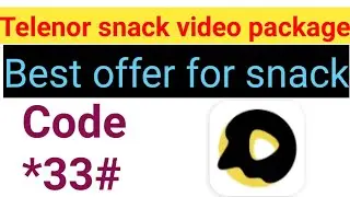 Snake video package telenor code  || snake video package telelnor | right to tell