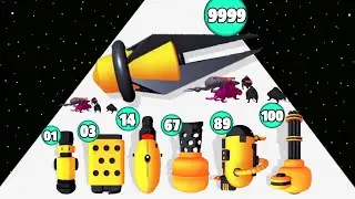 Rat Killer Runner - Level Up Mech Max Level Gameplay