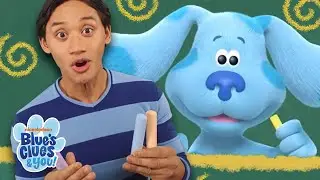 Blue & Josh Skidoo Into Chalk World! | Blues Clues & You!