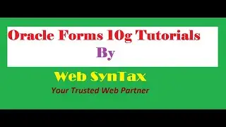 How to get digital clock at runtime in oracle forms
