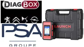 PSA DIAGBOX WORKS LAUNCH X431 SMARTLINK PASSTHRU J2534 DIAGNOSTIC CITROEN C4 OBD2 SCANNER TOOL