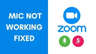 How To Fix Microphone Not Working in Zoom on Windows 11 / 10