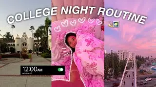 12AM COLLEGE NIGHT ROUTINE *freshman year @ SDSU*