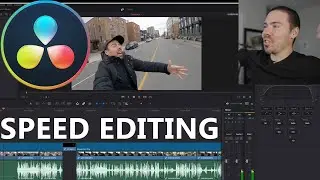 Speed Editing in Davinci Resolve 16