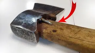 ТОПОР БОЛЬШЕ НИКОГДА НЕ СЛЕТИТ!