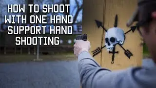 How to Shoot With One Hand | Support Hand Shooting | Tactical Rifleman