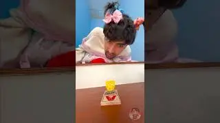 والدي صنع لي فخًا ليعطيني كعكة🥸🥵🎂
