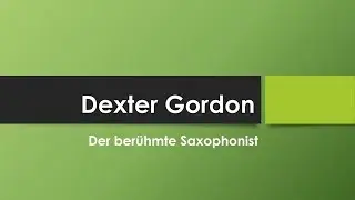 Dexter Gordon