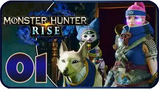 Monster Hunter Rise Walkthrough Part 1 (PS5) No Commentary