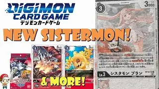 New Sistermon & More From Jesmon Starter Deck (ST12)! (Digimon TCG News)