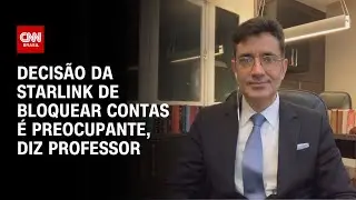 Decisão da Starlink de bloquear contas é preocupante, diz professor | WW