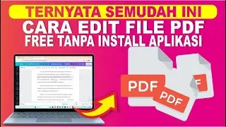 Cara Edit PDF Tanpa Install Aplikasi | Edit File PDF Dengan Canva