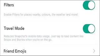 How to Make Snapchat Use Less Data With Travel Mode