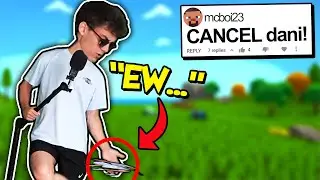 minecraft stans cancelled me for this