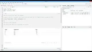 How to Set Up a Cross Table (Frequency Table) in R. [HD]