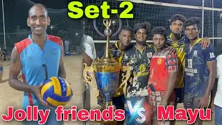 Super Firing match | Set-2 | Mayiladuthurai vs Jolly Friends | Pangur match | Mr Love Volleyball