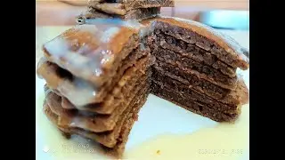 ШОКОЛАДНЫЙ ПАНКЕЙК, НЕОБЫЧНО И ВКУСНО)