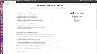 Nimble Streamer DRM feature set