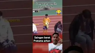 Saingan berat Pratama arhan pemain Vietnam ini lebih jauh lemparan nya#shortvideo